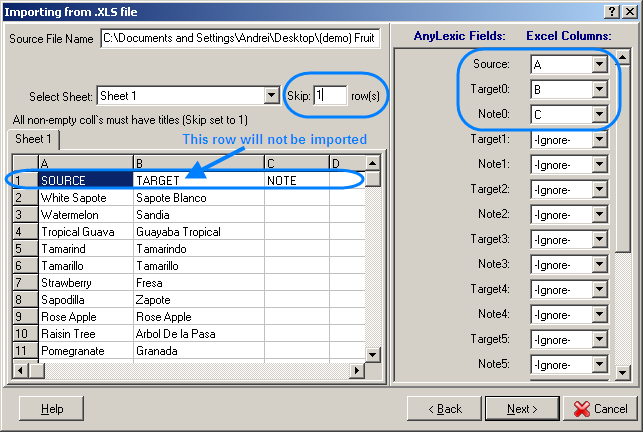 Importing_from_XLS_file