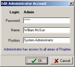 edit administrator