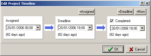 edit timeline