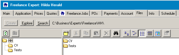 freelance files active