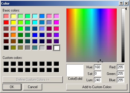 Color Palette Custom