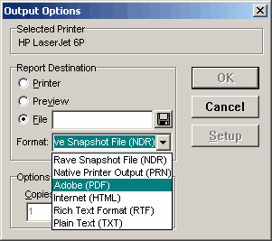 Dialog Output File PDF