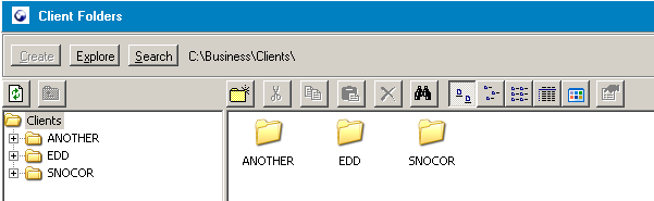 Client Folders