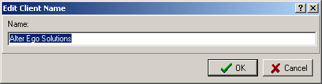 edit client name